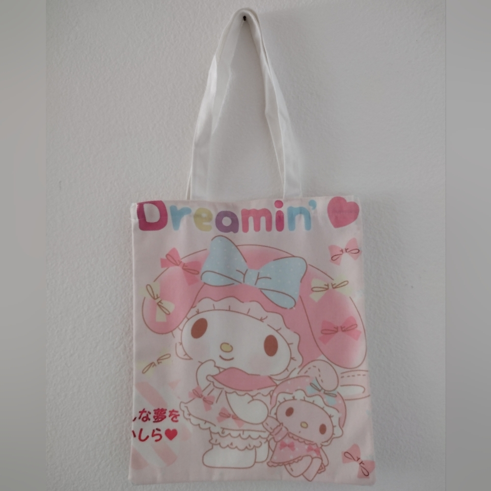 My Melody tote canvas bag
